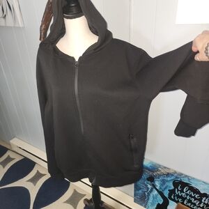 Black Men's Hoodie Jacket
